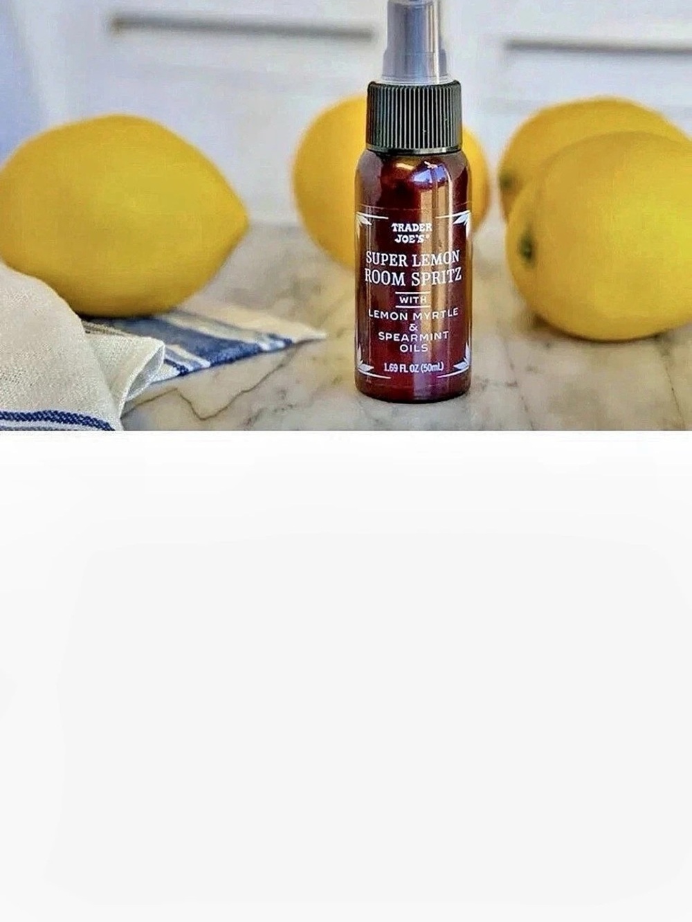 Trader Joe's Super Lemon Room Spritz Room Spray 6 Pack